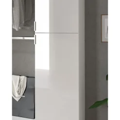 Rootz Garderobe Set - Opbevaringsløsning - Entryway Ensemble - Rigelig opbevaring - 171 cm x 191 cm x 37 cm