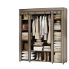 Rootz Garderobe stofskabet - Opbevaringsenhed - Tøjarrangør - holdbar fleece -belægning - 45x150x175cm