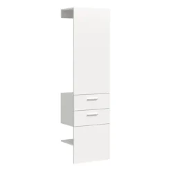 Rootz Garderobepanel - Coat Rack - Hallway Storage - Rumbesparende design - 52x190x36 cm