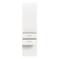 Rootz Garderobepanel - Coat Rack - Hallway Storage - Rumbesparende design - 52x190x36 cm