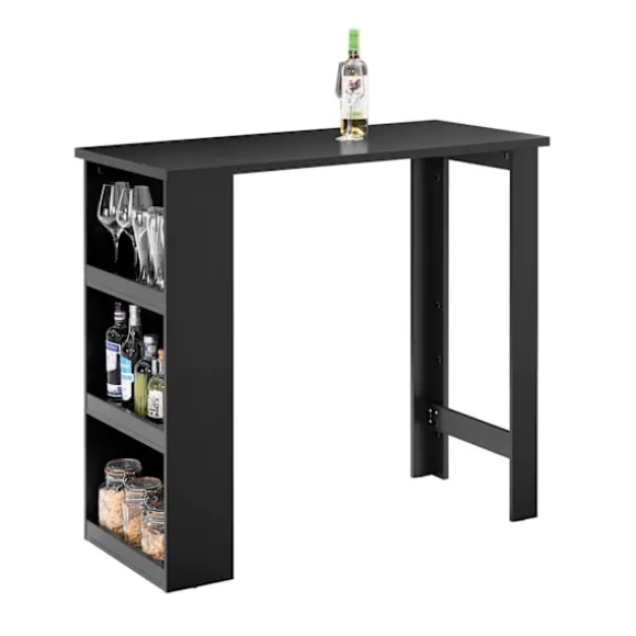 Rootz Kitchen Island Bord - Morgenmadsbar - Pladsbesparende bord - Holdbart og robust - 112 cm x 106 cm x 57 cm