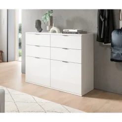 Rootz -kommode - Kommode - Opbevaringsenhed - Rigelig plads - 120 cm x 85 cm x 34 cm