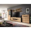 Rootz Living Room Combination Set - Display Cabinet - Storage Unit - Optimize Space - 375 cm x 190 cm x 44 cm