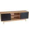 Rootz Lowboard 150 cm TV-skab - Underholdningsenhed - Mediekonsol - Moderne design - Kontrasterende farver - Rummelig opbevaring - 150 cm x 55 cm x 40 | Fyndiq