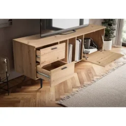 Rootz Lowboard 150 cm TV-stativ - TV-skab - Underholdningsenhed - Eget finish - Rummelig opbevaring - Moderne design - Holdbar konstruktion - 150 cm x | Fyndiq