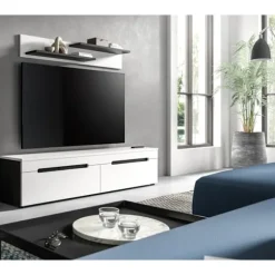 Rootz Lowboard - TV Stand - Mediekonsol - Let installation - 170 cm x 38 cm x 33 cm