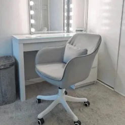 Rootz Massage Kontorstol - Kontorstol - Stol - Højdejusterbar - Grå - 55 cm x 65 cm x 89 cm