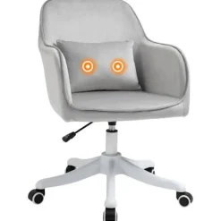 Rootz Massage Kontorstol - Kontorstol - Stol - Højdejusterbar - Grå - 55 cm x 65 cm x 89 cm
