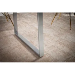 Rootz Massivt akacietræ Spisebord - Køkkenbord - Rektangulært bord - Naturligt trækorn - Håndlavet - Justerbare højdeknapper - Beskyttende lak - 160 c | Fyndiq