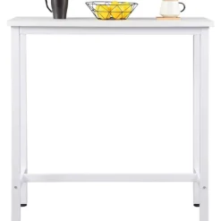 Rootz Modern Bar Table - Konsolbord - Spisebord - Robust jernstel - Ridsefast - Vandafvisende - 40cm x 100cm x 100cm