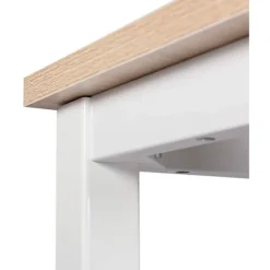 Rootz Modern Barbord og Taburet Sæt - Pub Bord Sæt - Bord i bordhøjde - Holdbart, Ridsefast, Nem Vedligeholdelse - Stålstel, MDF bord - 120 cm x 40 cm | Fyndiq