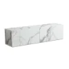 Rootz Modern Design hængende tv-underskab - marmorlook - tv-kiste - ridsefast - 120 cm x 30 cm x 30 cm