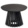 Rootz Modern Design Sofabord - Rundt bord - Stuebord - Håndlavet - Mangotræ - Beskyttende lak - 60cm x 60cm x 41cm