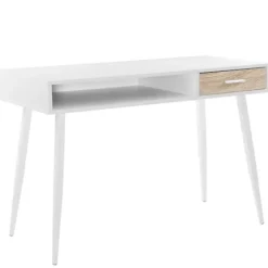 Rootz moderne skrivebord med skuffe - Kontorbord - Arbejdsstation - Rigelig opbevaring - Holdbar og ridsefast - Glat funktionalitet - 50 cm x 75 cm x | Fyndiq