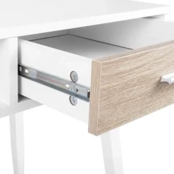 Rootz moderne skrivebord med skuffe - Kontorbord - Arbejdsstation - Rigelig opbevaring - Holdbar og ridsefast - Glat funktionalitet - 50 cm x 75 cm x | Fyndiq