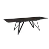 Rootz Moderne spisebord - Stort spisebord - Rektangulært spisebord - Sæder 12 - 180-260 cm x 95 cm x 76 cm