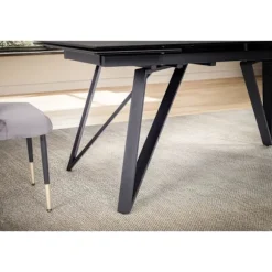 Rootz Moderne spisebord - Stort spisebord - Rektangulært spisebord - Sæder 12 - 180-260 cm x 95 cm x 76 cm