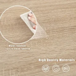 Rootz multifunktionelt barbord - Opbevaringsbord - Spisebord - Rigelig opbevaring, holdbar konstruktion, nem montering - Træmateriale - 100 cm x 100 c | Fyndiq