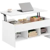 Rootz multifunktionelt løftesofabord - konvertibelt bord - Justerbart skrivebord - pladsbesparende, alsidigt, holdbart - Klasse E1 træ - 96 cm x 45 cm | Fyndiq