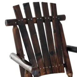 Rootz Rocking Chair - Antique Rocking Chair - Relaxing Chair - Chair With Armrest - Outdoor Rocking Chair - Waterproof Paint - Stylish Antique Design | Fyndiq