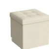 Rootz sammenfoldelig sædebryst - opbevaringsboks - sæde med opbevaringsplads - 22L kapacitet - 30 x 30 x 30 cm - Understøtter 130 kg