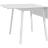 Rootz sammenklappeligt spisebord - Alsidigt bord - Stilfuldt bord - Pladsbesparende design - Holdbart fyrretræ - Multifunktionel brug - 86D x 110W x 7 | Fyndiq