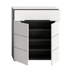 Rootz Shoe Cabinet - Shoe Organizer - Skoopbevaring - holdbar og stabil - 80x94x37cm