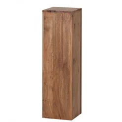 Rootz sideborde - sæt af 3 - dekorationsblok - aflangt sidebord - massivt træ - akacie - brun