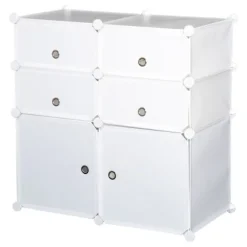 Rootz skabsgarderobe - hvid - stål, plast - 29,52 cm x 14,56 cm x 28,74 cm