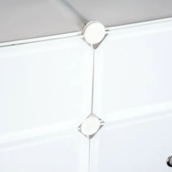 Rootz skabsgarderobe - hvid - stål, plast - 29,52 cm x 14,56 cm x 28,74 cm