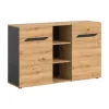 Rootz skænk - Credenza - Opbevaringsskab - Holdbart design - 130 cm x 81 cm x 37 cm