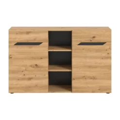Rootz skænk - Credenza - Opbevaringsskab - Holdbart design - 130 cm x 81 cm x 37 cm