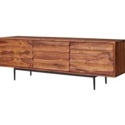 Rootz Skænke - Skænkskabe - Lavt TV skab - Brun - 147 x 38 x 50 cm