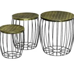 Rootz Sofabord - Bordbakker - Havebord - Metal - 38 cm x 38 cm x 41 cm