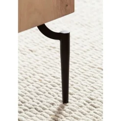 Rootz Sofabord - Massivt akacietræ - Moderne sofabord - Firkantet stuebord - Unikt håndlavet design - Beskyttende klarlak - Nem montering - 60 cm x 60 | Fyndiq