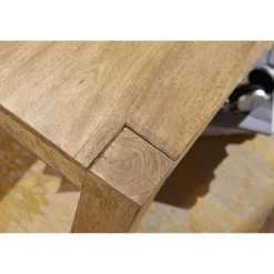 Rootz Sofabord - Sofabord - Massivt træ - Acacia - 110 x 60 cm - Rektangulært - Naturlig
