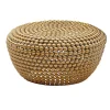 Rootz sofabord aluminium guld 60x60x30 cm stuebord metal rundt - Designer sofabord aluminium orientalsk - Rundt sofabord lille