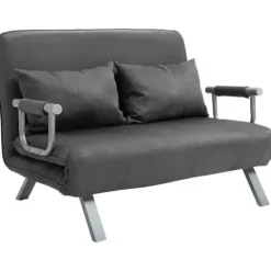 Rootz Sovesofa - Dobbeltsofa - Lænestolsseng - Gæsteseng - Sammenklappelig seng - Grå - 105 x 80 x 78 cm