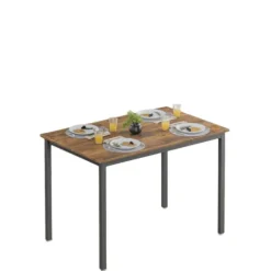 Rootz spisebord - skrivebord - køkkenbord - holdbart træspanel - 70 cm x 110 cm x 77 cm