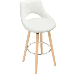 Rootz sæt med 2 barstole - Bordskamler - Høje stole - Ergonomisk støtte - Nem montering - Holdbart design - 43cm x 40cm x 96cm