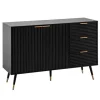 Rootz Stilfuld kommode - Moderne Kommode - Elegant opbevaringsenhed - Rigelig opbevaring, Anti-Slip Design - 120 cm x 80 cm x 40 cm