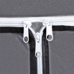 Rootz Stofskab - Foldegarderobe - Garderobeskab - Stofgarderobe - Grå - 75 x 45 x 160 cm