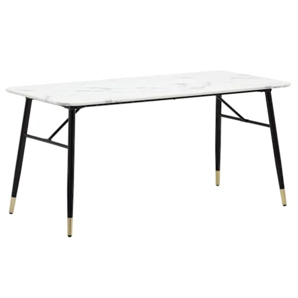 Rootz Stor spisebord - Moderne spisebord - Marmor Look Bord - Sæder 8 personer - 180 cm x 90 cm x 76 cm