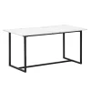 Rootz Stor spisebord - moderne design - marmorudseende - Sæder 8 - Robust metalramme - 160 cm x 80 cm x 76 cm