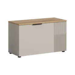 Rootz Storage Bench - Brown - Moderne siddepladser - 4 rum - 90 kg kapacitet - 80x48x36cm