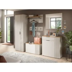 Rootz Storage Bench - Brown - Moderne siddepladser - 4 rum - 90 kg kapacitet - 80x48x36cm