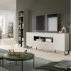 Rootz stue sæt - TV -enhed - Opbevaringsmøbler - Rigelig plads - 245 cm x 192 cm x 41 cm