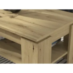 Rootz Titan Sofabord - Træmateriale - Artisan Oak Replica - Bæredygtig produktion - 100 cm x 45 cm x 60 cm
