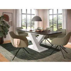 Rootz Udvideligt spisebord - Moderne spisebord - Udvidelig bord - Rumbesparende - 150-190x76x80cm