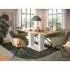 Rootz Udvideligt spisebord - justerbart spisebord - Udvidelig bord - holdbar og let rengøring - 150-190 cm x 76 cm x 80 cm